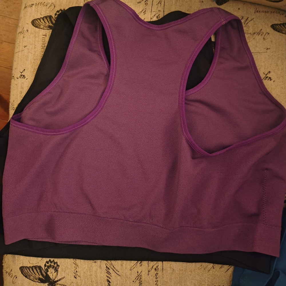 Set Of 3 32 Degrees Cool Sports Bras, XXL, NWOT - Picture 4 of 6